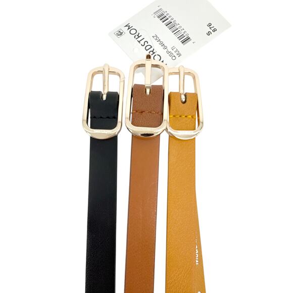 LINEA PELLE 3-for-1 Perforated Belt Set main image 7